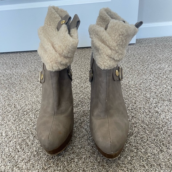 Colin Stuart platform booties - Picture 3 of 7